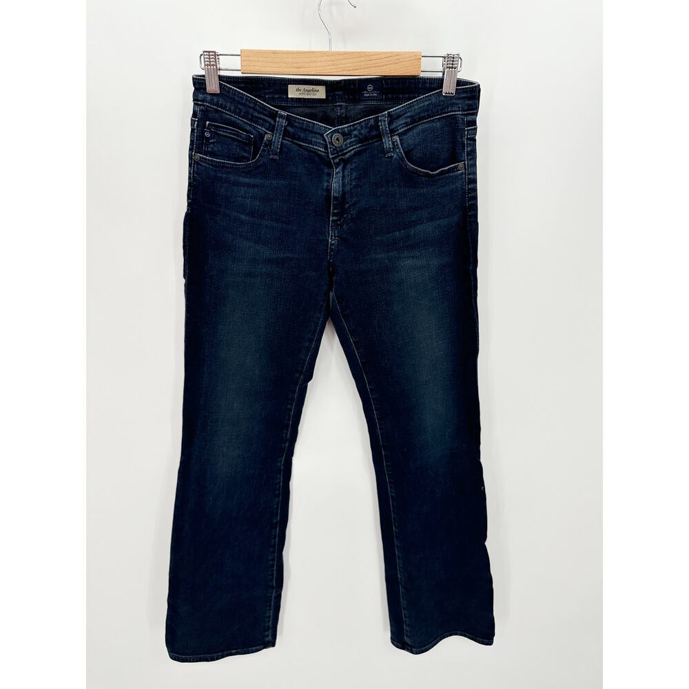 Adriano Goldschmied AG The Angelina Petite Boot Cut‎ Dark Wash Jeans 29R USA